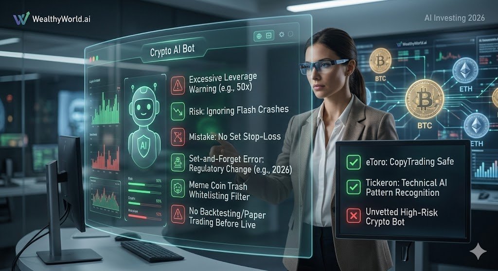 Avoiding critical mistakes with Crypto AI Bots using professional risk management tools in 2026.