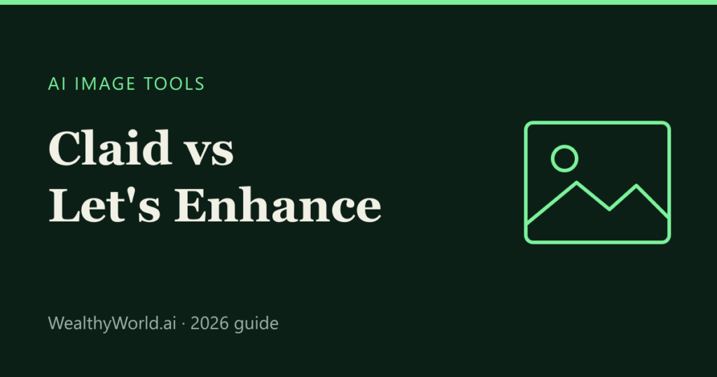 Claid vs Let's Enhance AI image tools cover