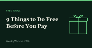 9 Things You Can Do with Free AI and Website Tools Before Paying for Anything