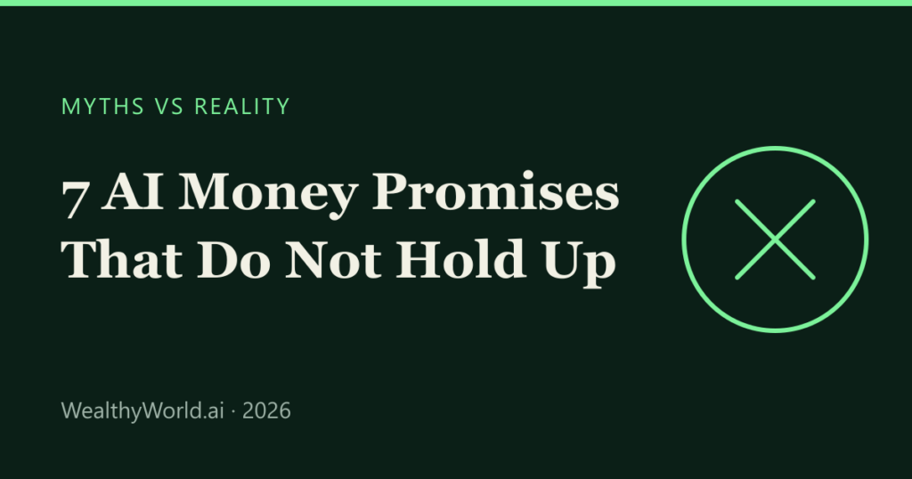 Make money with AI myths cover
